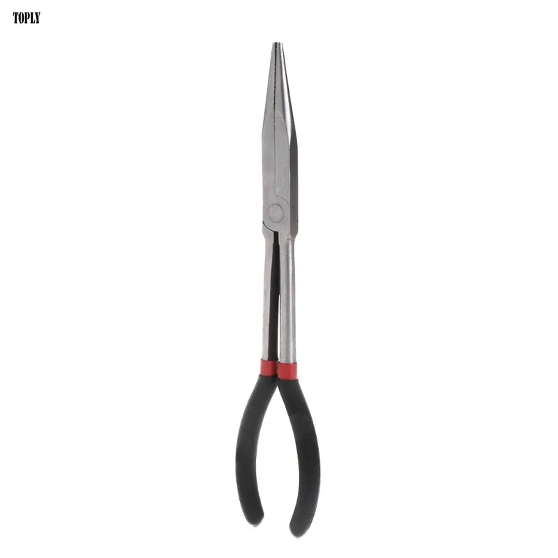 Toply Fishing Pliers Curve Straight Long Handle Carbon Steel Gripper Multifunctional