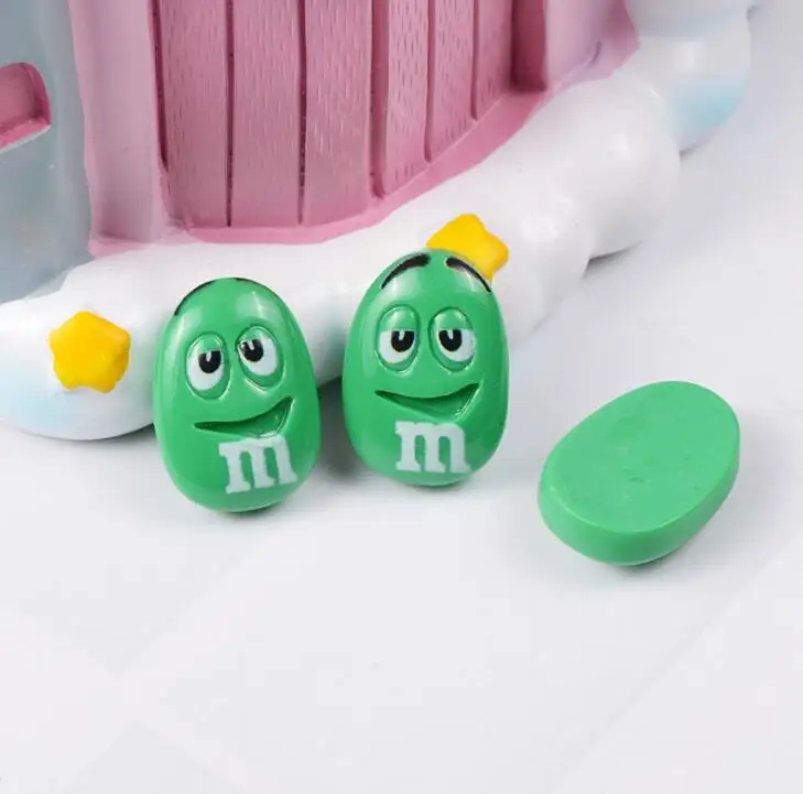 02 Kawaii плоские пластмассовые М Бобы милые конфеты diy Кабошоны украшения для скрапбукинга телефон Ремесло детали для декора - Цвет: 02