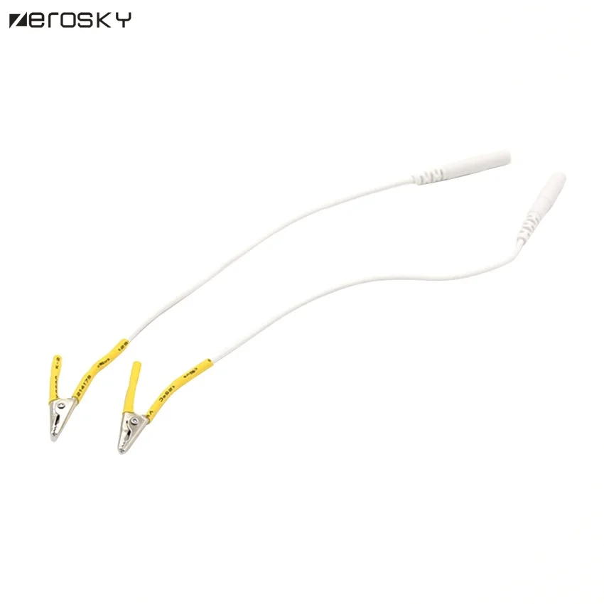 Zerosky Metal Clip Wire Plug Adult Electric Shock Sex Product DIY Accessories for Games | Красота и здоровье