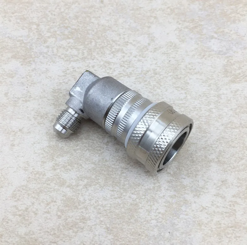 Нержавеющая сталь 304 шариковый замок, Homebrew пивной бочонок быстрый разъем-дозатор бочонок шариковый замок разъединитель жидкость/газ 1/4'' - Цвет: Thread Gas