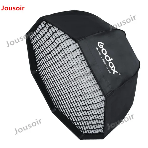 Godox SB-UE, 120 см, 47 дюймов, портативный восьмиугольный зонтик, софтбокс с сотовой сеткой для Bowens Mount Studio Flash, софтбокс CD50