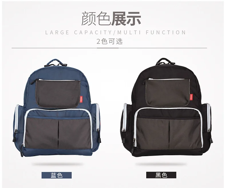 

New Waterproof multi-function Large Capacity Mommy Maternity Bag Diaper Nappy Bag Travel Backpack Desiger Nursing Baby Care Mate