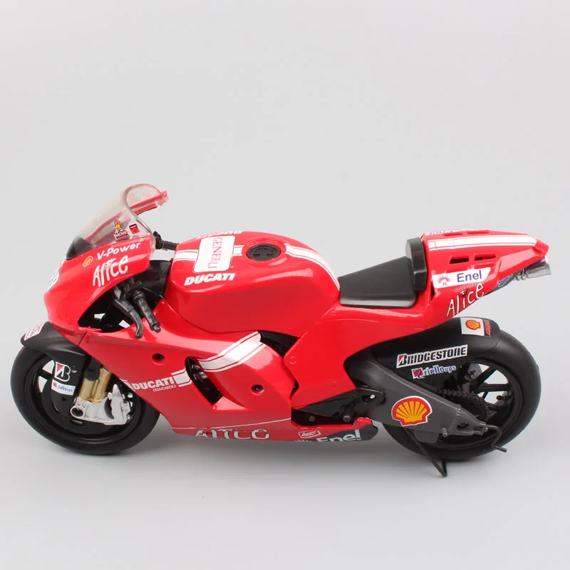 1 до 12 лет, новинка-ray 2009 гоночный ducati Desmosedici GP9 № 69 Ники Хэйден мотоцикл литая игрушка весы транспортных средств мотоцикл игрушка в подарок GP