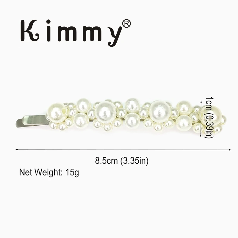 Заколка для волос с искусственным жемчугом 10 шт.|Аксессуары девочек| |