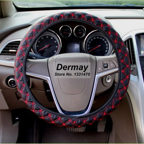 ПРОДАЖА завода ПУ Кожаный Чехол на Руль Новый Корейский Плед для Авто Автомобиль