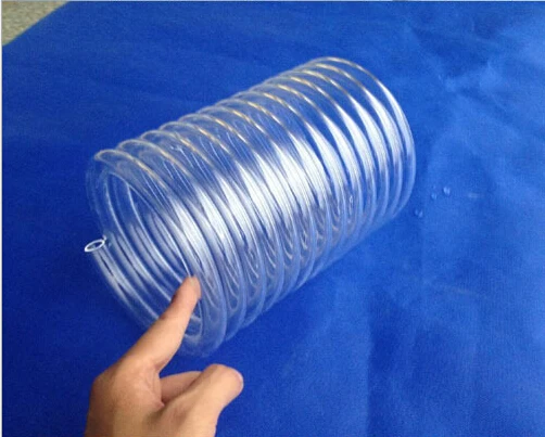 Прозрачная спиральная кварцевая трубка для муфельной печи и нагревательной