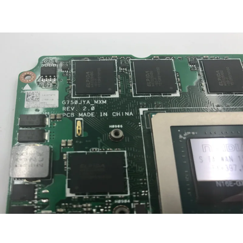 G750J видеокарта REV2.0 GTX980 8 ГБ для For Asus G750JY G750JYA MXM материнская плата ноутбука VGA карта