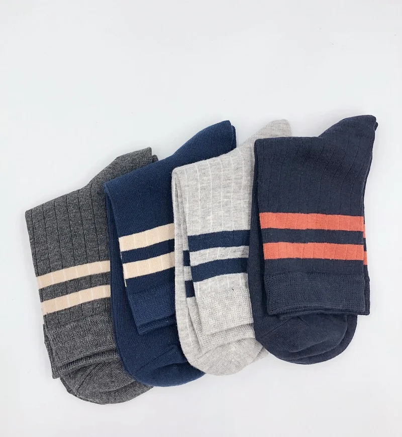 Носки мужские шерстяные в полоску цвет ассортименте 1 пара | Мужская одежда