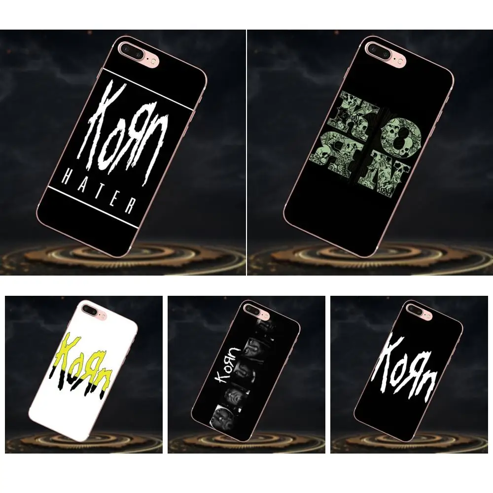 Мягкие TPU Coque чехол Винтаж Ретро Рок Группа Korn логотип для Xiaomi Redmi Note 2 3 S 4 4A 4X5 5A 6 6A Pro плюс