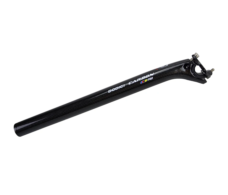 DODICI Pro черная стойка сиденья для горного велосипеда карбоновая 31 6/30 8/27 2 мм 3K