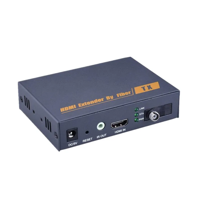 Оптоволоконный конвертер HDMI ZY DT200 20 км по TCP IP 1080 P ИК Волоконный удлинитель