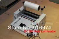 fast free shipping dc380 hot single double side roll laminator pouch laminating machine speed control hot cold