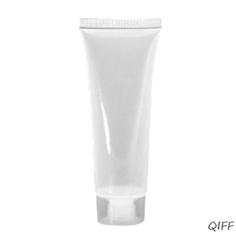 Screw Cap50ml 5/10/20/30/50/100 мл дорожные Портативный пустая трубка прозрачная, контейнер для косметики крема пластиковый флакон для лосьона с откидной крышкой/винт Ca - Цвет: Screw Cap50ml