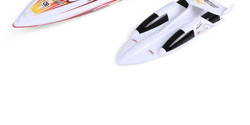 Детская Наружная игрушка DH-7008 72 см большая RC лодка высокоскоростная гоночная Водонепроницаемая RC скорость зарядки лодка с 1800 mAh батареей