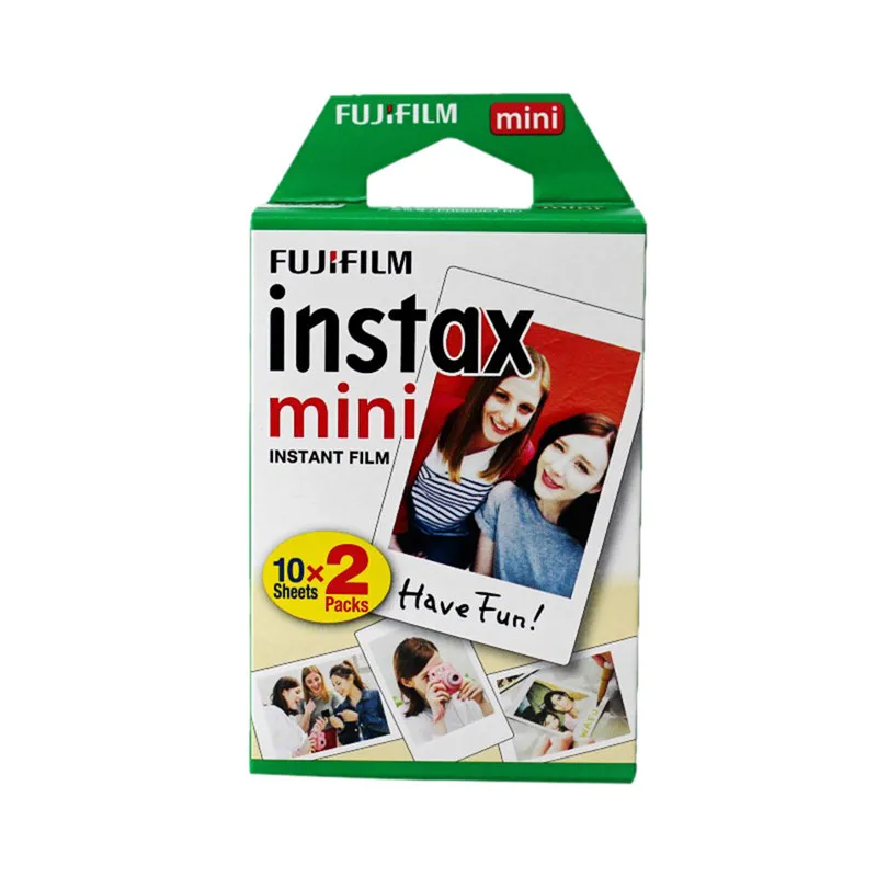 20 PCS Fujifilm Instax Mini фильм белый край Фотобумага s для Камера мини 8/7 S/25/70/90 Фотоаппарат моментальной печати смешные мини-фильм Фотобумага - Цвет: 20 PCS