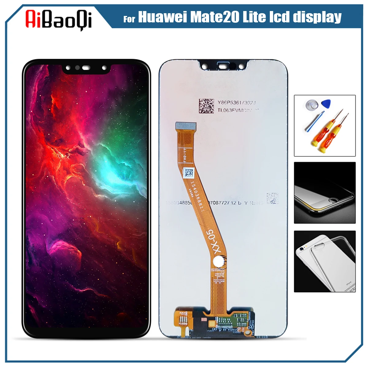 Дисплей huawei Коврики 20 Lite ЖК-дисплей Сенсорный экран дигитайзер для huawei Коврики 20 Lite ЖК-дисплей Коврики 20 Lite SNE LX1 LX2 LX3 Экран