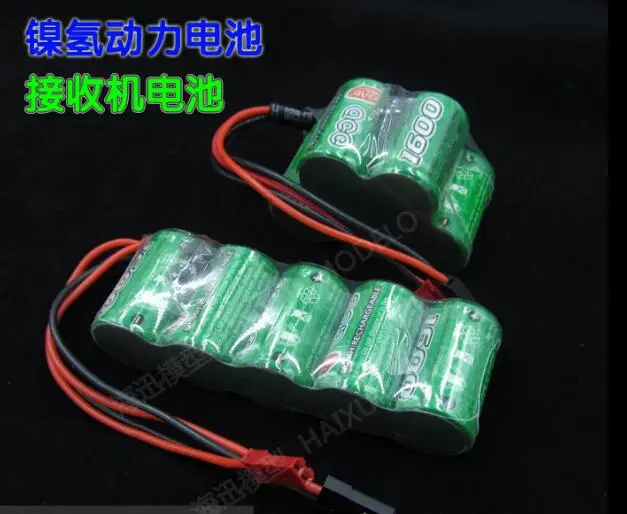 1 шт. ni-mh аккумулятора pack 2/3A 1600 мАч 6 В зигзаг получения батареи