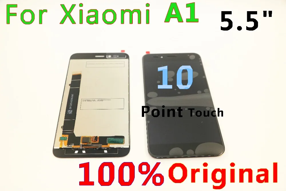 Оригинальный ЖК экран для Xiaomi A1 mi сенсорный дисплей 5 дюйма бесплатная