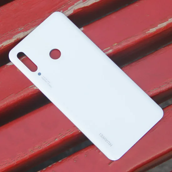 White Стеклянный чехол на заднюю панель для huawei P30 Lite, задняя крышка на батарею для телефона, задняя крышка на заднюю панель, чехол s - Цвет: White