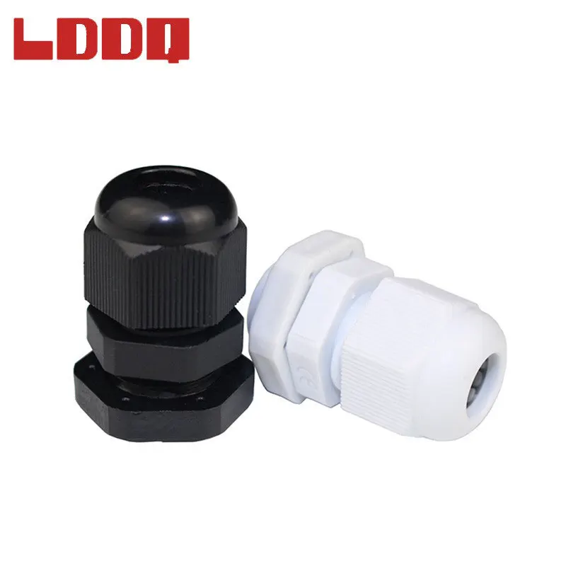 LDDQ 50 шт нейлоновый пластиковый водонепроницаемый кабельный ввод PG11 для 5 11 мм