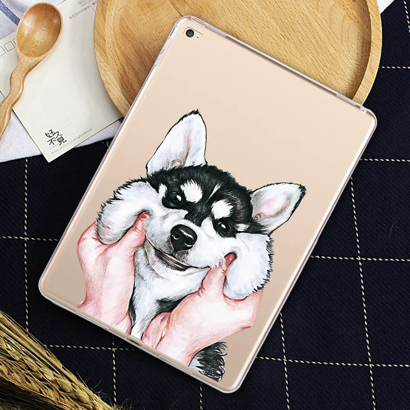 Мягкий силиконовый чехол JONSNOW для iPad, 9,7 дюймов, пудинг, противоскользящий чехол для планшета из ТПУ с рисунком, защитный чехол для iPad, 9,7 дюймов