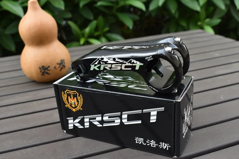 KRSCT, новинка, CNC, велосипедный стержень, для шоссейного горного велосипеда, mtb, 20 градусов, 28,6*31,8 мм* 80/90/100 мм, велосипедные детали