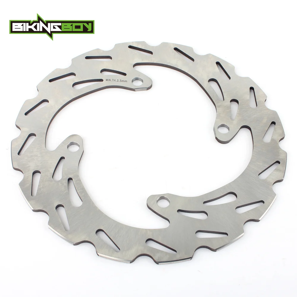 BIKINGBOY Передние Задние тормозные диски роторы колодки для Kawasaki KX250F 2004 2005 KXF KX-F 250 04 05