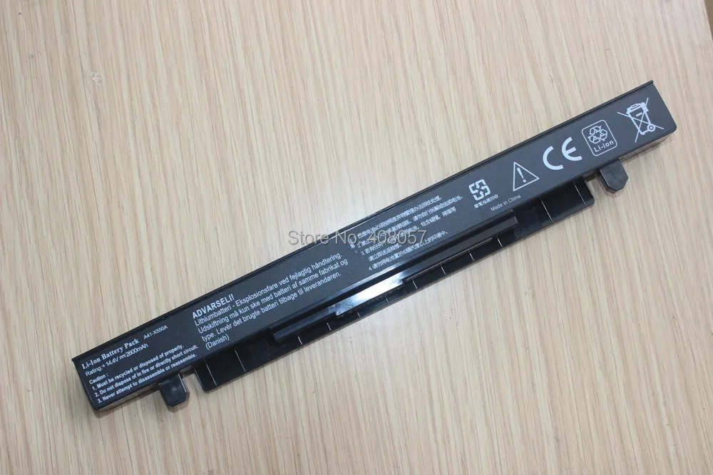 Wholesales New 4cells Laptop battery For ASUS A450 A550 F450 F552 P450 X450 X550 A41-X550 A41-X550A free shipping images - 6