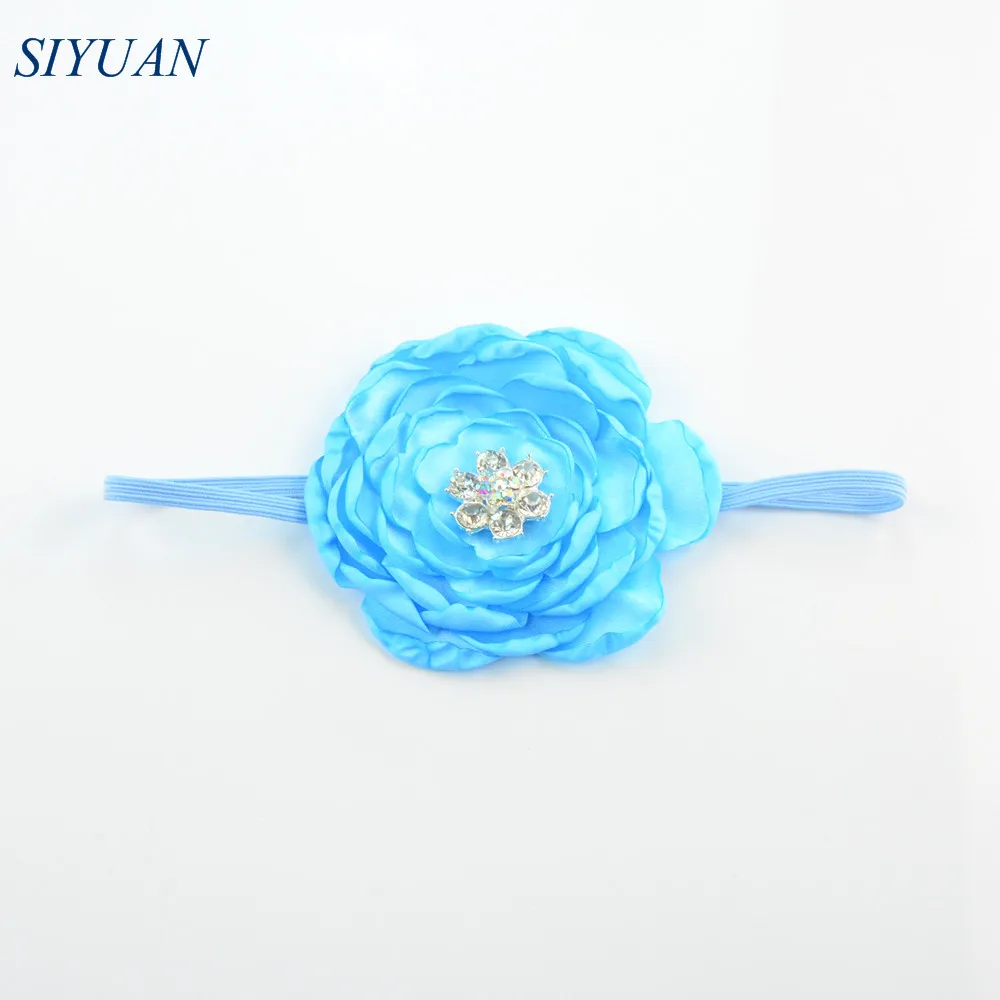 Повязка на голову с 7 слоями сатина в виде цветка 9 цветов|diy headband|headband diyheadbands with
