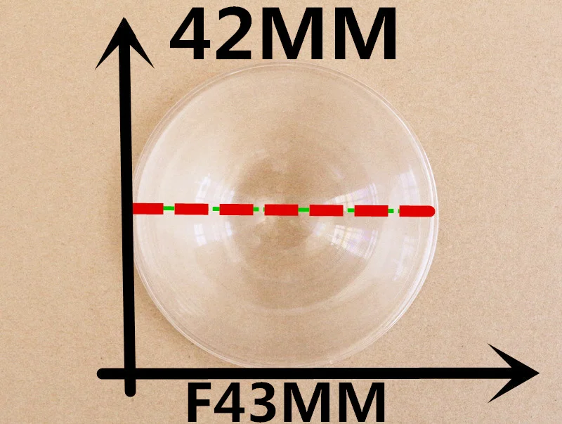 2 шт./Лот Бесплатная доставка диаметр 42 мм фокусное расстояние 43 3D очки