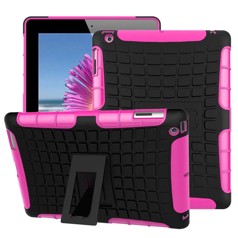 2 в 1 ударопрочный гибридный Чехол-подставка для Apple ipad 3 4 9 7 дюйма |