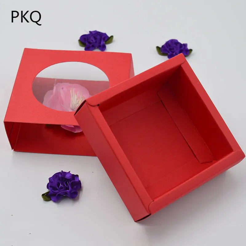 30 шт Черная Подарочная коробка коричневый ящик бумажные коробки для конфет