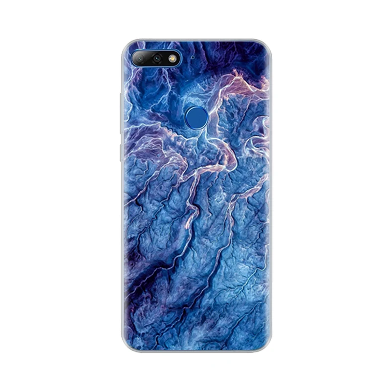 Силиконовый чехол для AUM-L41, 5,7 дюймов, huawei Honor 7C, чехол для Honor 7C Pro, 5,99 дюймов, мягкий чехол для телефона, Русская версия - Цвет: NO.60