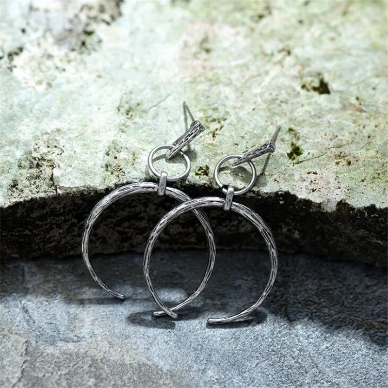 Серьги в ретро стиле с большим шармом круглые серьги для женщин 2017 новейшие