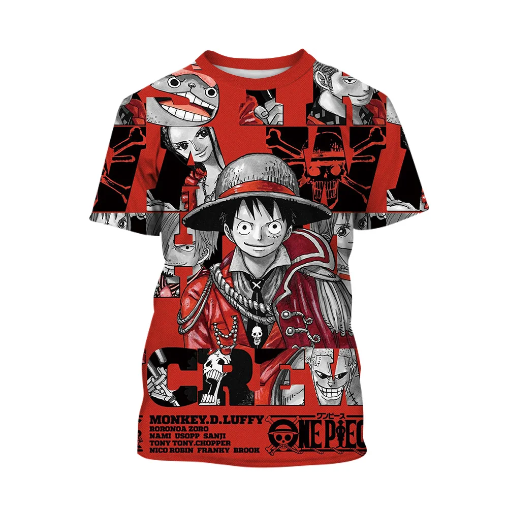 Летние футболки для мальчиков и девочек с круглым вырезом 3D Цифровым принтом