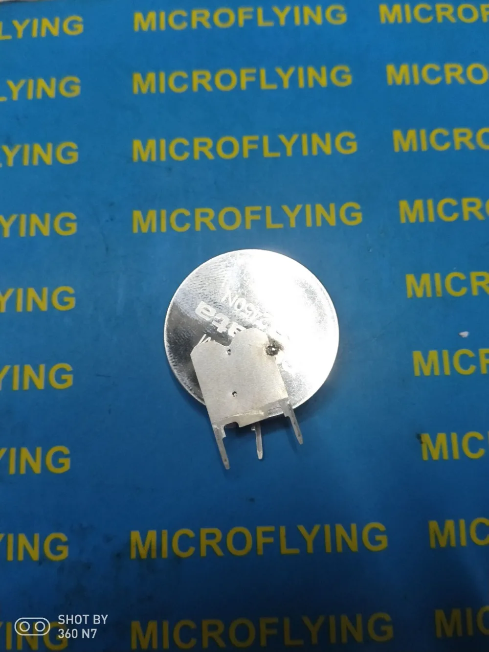 

MICROFLYING2PCS Original Swiss button cell CR2450N 3V with solder feet