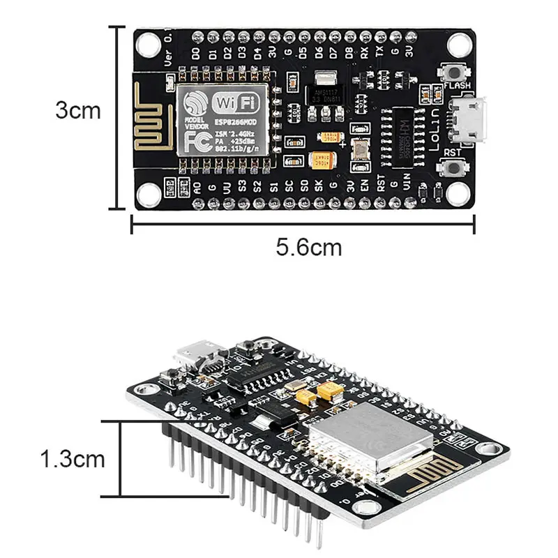2019 Wireless module CH340 CH340G NodeMcu V3 Lua WIFI Internet of Things development board based ESP8266 for Arduino | Компьютеры и