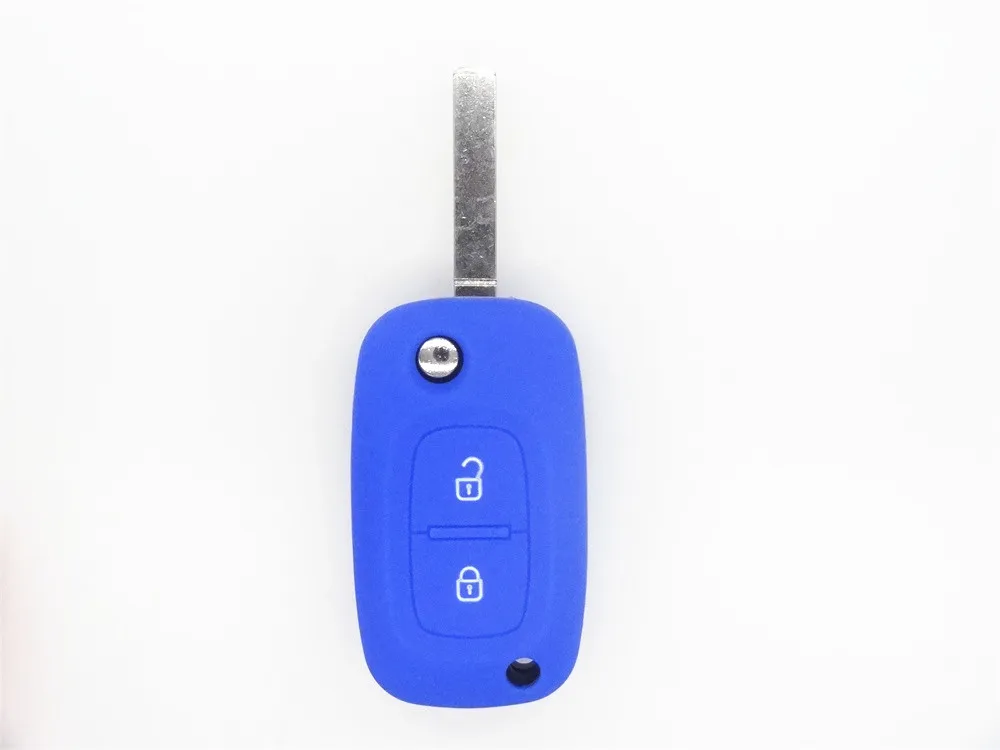 Чехол для автомобильного ключа AUTEWODESilicone чехол брелок Renault Fluence Clio Scenic Megane Duster Sandero