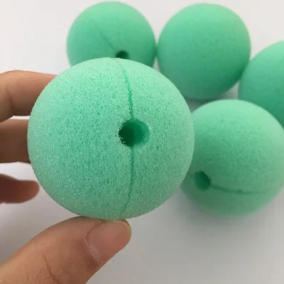 50 шт 5 см красочные веселые нос Пена Цирк Клоун Нос комические товары для