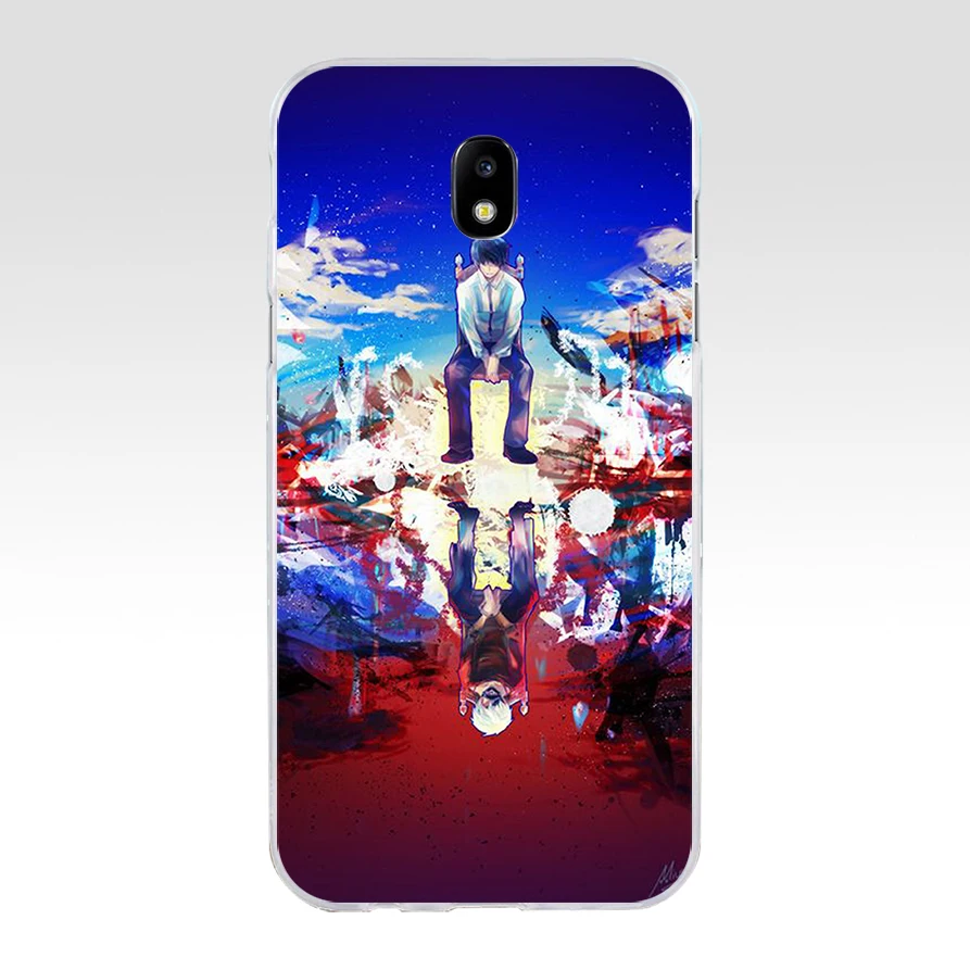 Мягкий Силиконовый ТПУ чехол 284H Tokyo Ghoul anime Kaneki Ken для телефона Samsung j3 j5 j7 2016 2017 a3 a5 a6
