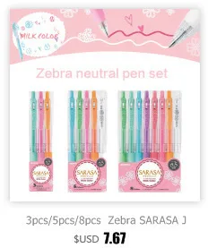 1pcs Zebra SARASA JJ15 Vintage Retro neutral pen Press gel pen 0.5mm Limited Edition School supplies