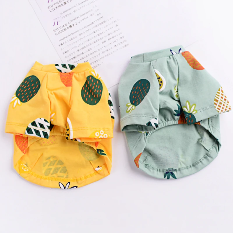 Летняя одежда для собак футболка пара юбок домашних животных чихуахуа