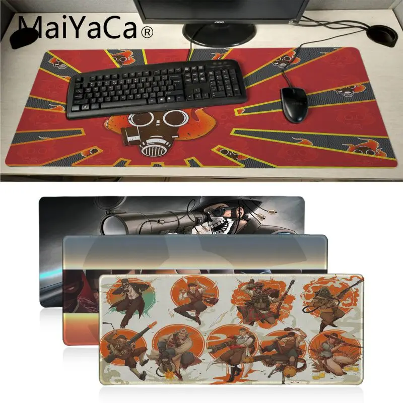 Фото Новинка игровой коврик для мыши с принтом команды крепости 2 Maiyaca игровые коврики
