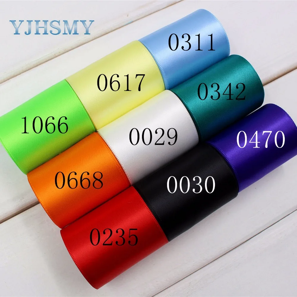 

YJHSMY J-17428-D50MM-0029,50 мм 10 ярдов одноцветные атласные ленты, материалы DIY аксессуары для одежды, ювелирная Свадебная Упаковка