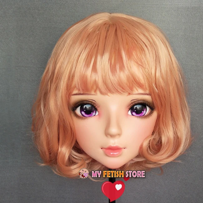 (Shi 02) женский сладкий девушка Смола половина головы кигуруми BJD глаза Crossdress