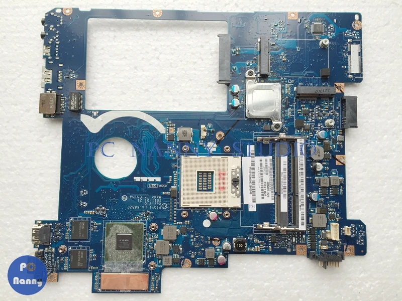 NOKOTION оригинальный PIQY1 LA 6882P материнская плата для ноутбука Lenovo y570 DDR3 GT555M GPU 1 ГБ