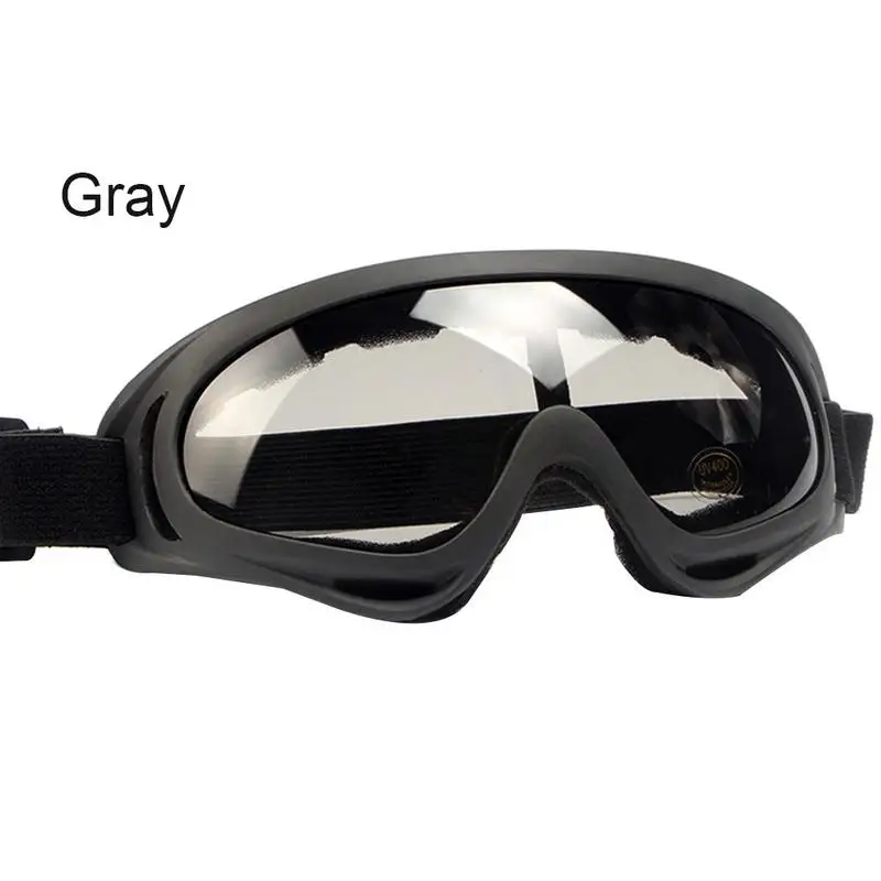 Gray Наружные очки, ветрозащитные солнцезащитные очки, многофункциональные тактические очки для катания на беговых лыжах, очки для горного велосипеда, велосипедные очки - Цвет: Gray