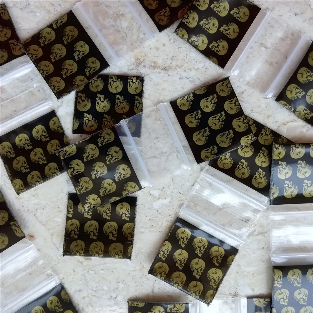 Пластиковые мини-сумки на молнии