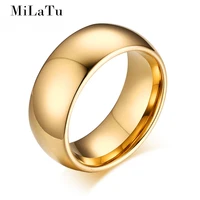 wholesale fashion gold color tungsten rings for women men wedding engagement ring jewelry drop shipping r508g