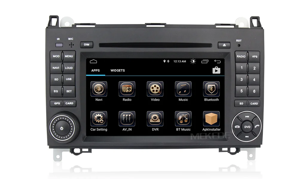 Android 9 для Mercedes/Benz/Sprinter/B200/b-класс/W245/W209 автомобильный dvd, gps, wifi, радио, BT, рулевое колесо, Canbus, 16g карта, микрофон